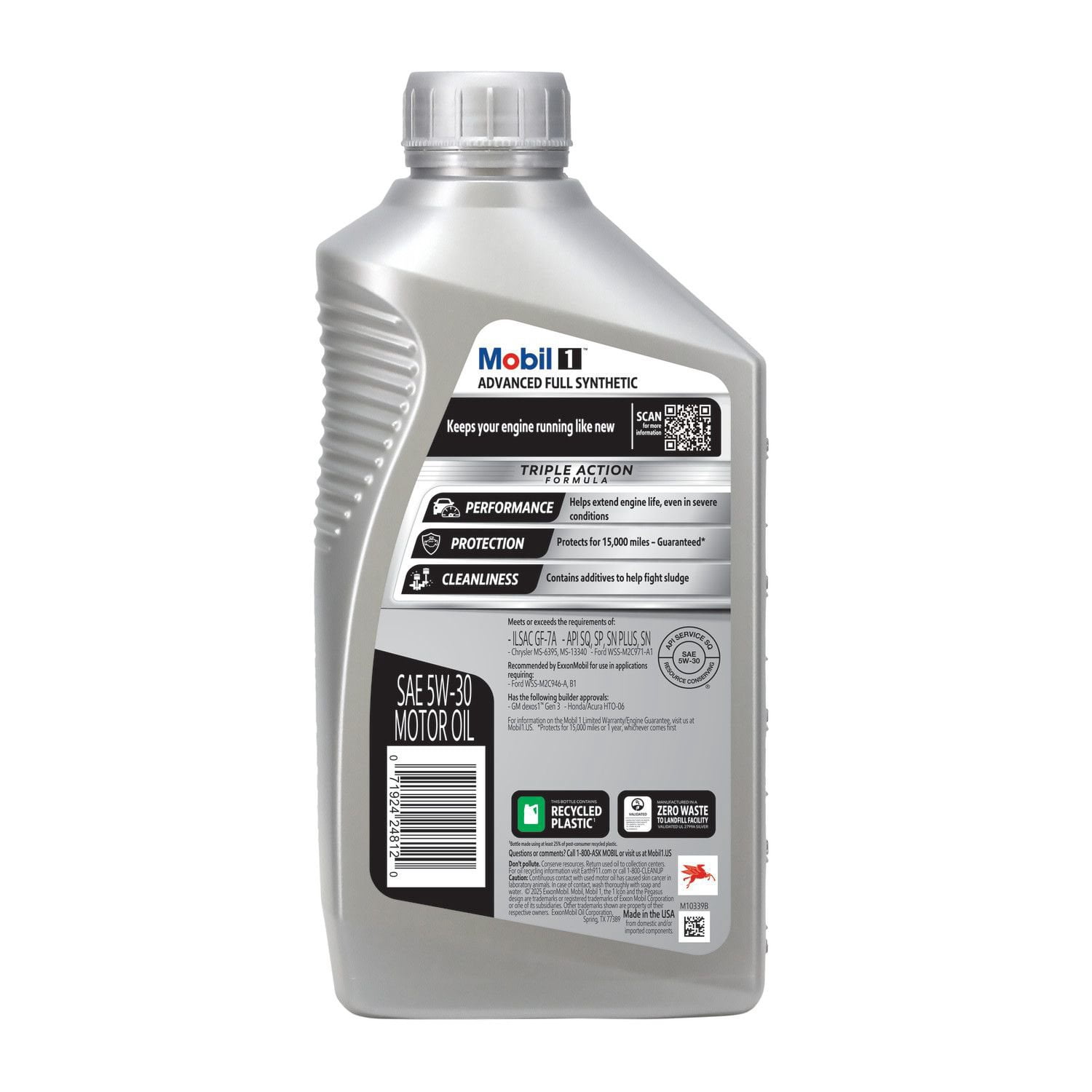 Mobil 1 5W-30 6 pk, 1 quart bottles - Samsclub.com