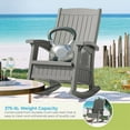 thumbnail image 5 of Suncast Rocking Chair with Under-Seat Storage, 5 of 10