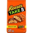 thumbnail image 1 of REESE'S TAKE 5 Chocolate Candy, Snack Size Bag, 37 oz., 1 of 9