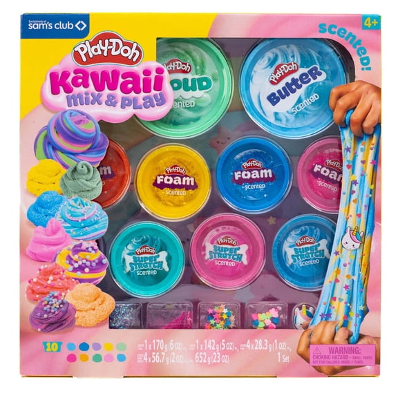 Play-Doh Mix & Play Scented Slimes, 10 pk.