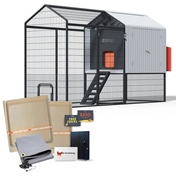 coop Smart Chicken Coop & Steel Run