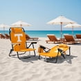 thumbnail image 2 of Logo Brands Tennessee Volunteers Reclining Beach Chair, 2 of 6