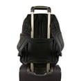 thumbnail image 3 of Brookstone Hayes 18" Business Laptop Backpack - Black/Gold, 3 of 9