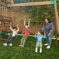 thumbnail image 4 of KidKraft Spacious Skies 5-in-1 Outdoor Swing Set/Playset, 4 of 9