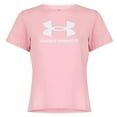thumbnail image 1 of Under Armour Girls Big Logo Short Sleeve Tee, 1 of 4