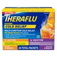 thumbnail image 1 of Theraflu MultiSymptom Severe Cold Relief Medicine/Nighttime Severe Cold and Cough Relief Medicine Powder, 24 ct., 1 of 6