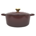 thumbnail image 1 of Le Creuset Signature Cast Iron Round Dutch Oven, Assorted Sizes, 1 of 4