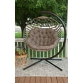 thumbnail image 5 of Hanging Ball Chair Modern Sand, 5 of 6