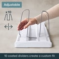 thumbnail image 4 of YouCopia Expandable Cookware Rack with 10 Adjustable Steel Dividers, 12"-22", 4 of 8