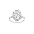 thumbnail image 4 of Lab Created Diamond 3.60 CT.T.W. Oval Cut Bridal Set, 4 of 8