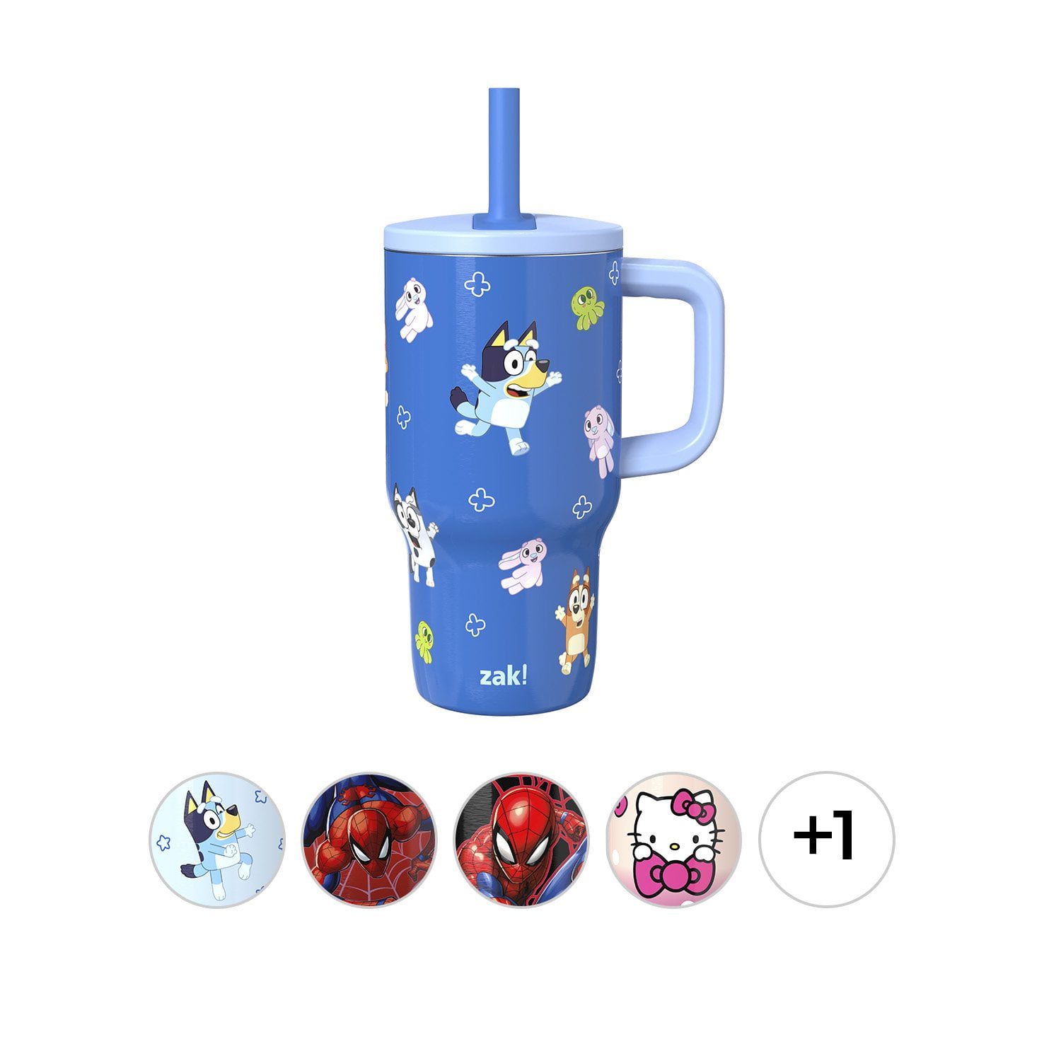 Zak Designs 16oz Stainless Steel Double-Wall Tumbler for