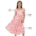 thumbnail image 4 of Rare Editions Girls Chiffon Maxi Dress, 4 of 8