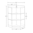 thumbnail image 6 of RiverRidge Kids Corner Playroom 6 Cubby Cabinet with 4 Folding Storage Bins, 6 of 7