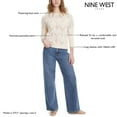 thumbnail image 4 of Nine West Women's Pointelle Boatneck Sweater, 4 of 6