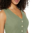 thumbnail image 5 of Express Women's Linen Vest, 5 of 7