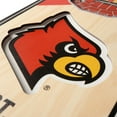 thumbnail image 4 of YouTheFan Louisville Cardinals 6"x19" 3D Stadium View Banner, 4 of 6