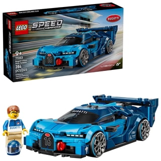LEGO Speed Champions Bugatti Vision Gran Turismo Hyper Sports Car Building Set, 284 pc.