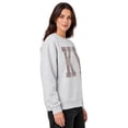 thumbnail image 2 of State of Mine Women's Camo Letters State Sweatshirt, 2 of 6