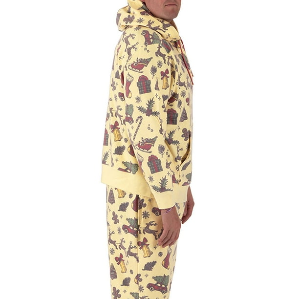 Dec. 25th Men's Holiday Fleece 2-Piece Hoodie & Jogger Set