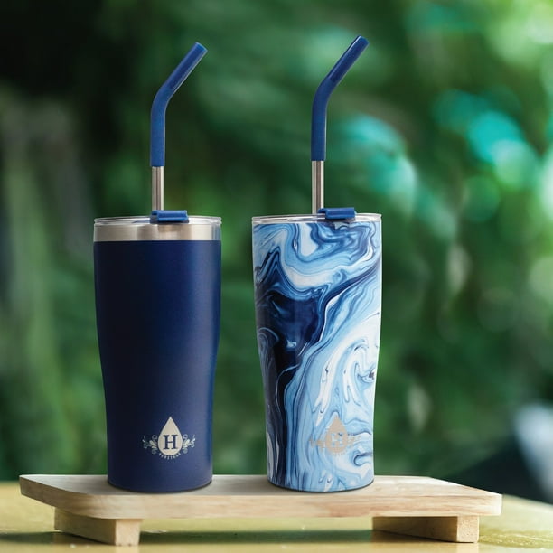 Heritage 20 oz. Double Wall Stainless Steel Tumbler, Set of 2, Choose Color  - Samsclub.com