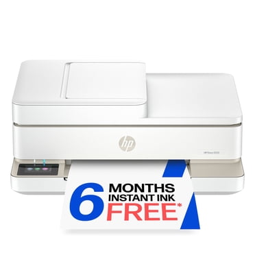 HP Envy 6558 Wireless All-in-One Photo Inkjet Printer, 6 Months Free Instant Ink