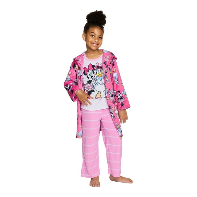 Character Girls 3-Piece Robe & Pajama Set
