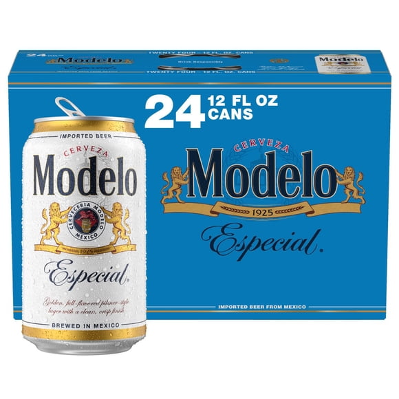 Modelo Especial Mexican Lager Beer, 12 fl. oz. can, 24 pk.