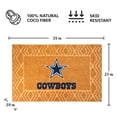 thumbnail image 3 of Logo Brands Dallas Cowboys Coir Outdoor Mat, 3 of 3
