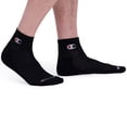 thumbnail image 9 of Champion 8PK Men's Cushion Quarter Sock, 9 of 9