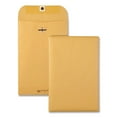 thumbnail image 1 of Quality Park - Clasp Envelope, 6" x 9", Brown Kraft - 100/Box, 1 of 4