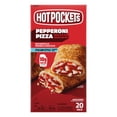 thumbnail image 1 of Hot Pockets Pepperoni Pizza Frozen Snacks, Italian Style Seasoned Crust, 90 oz., 20 pack (Frozen), 1 of 7