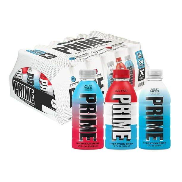 Prime Hydration Drink Variety Pack, 12 fl. oz., 24 pk. - Samsclub.com