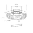 thumbnail image 7 of Member's Mark 57" Smokeless Round Fire Pit with 360° Wood Storage, 7 of 7