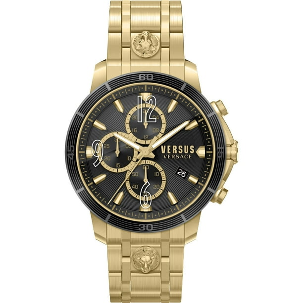 Versus Versace Men's Bicocca Gold Stainless Steel Bracelet Watch