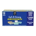 thumbnail image 1 of Member’s Mark Soft & Strong 2-Ply Premium Facial Tissues 12 Flat Boxes, 160 tissues/box, 1 of 10
