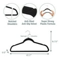 thumbnail image 6 of Member's Mark Elite Quality Velvet Hangers - 50 Pack, 6 of 7