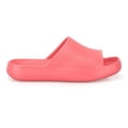 thumbnail image 2 of Totes Women's Ribbed Platform Slide Sandal, 2 of 6
