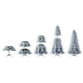 thumbnail image 8 of Member's Mark 9' Flocked Aspen Pre-Lit Christmas Tree, 8 of 9