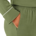thumbnail image 3 of Dreammark Women's 2-Piece Notch Collar Pajama Set, 3 of 5