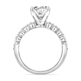 thumbnail image 2 of Lab Created 3.48 CT. T.W. Elongated Cushion Cut Pave Diamond Ring, 2 of 6