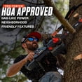 thumbnail image 3 of X6 60V Max* 16" Cordless Chainsaw, Brushless (4.0 Ah Battery & Charger Included), 3 of 14