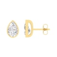 thumbnail image 3 of Lab Created Diamond Earrings in 14K Gold, 3 of 7
