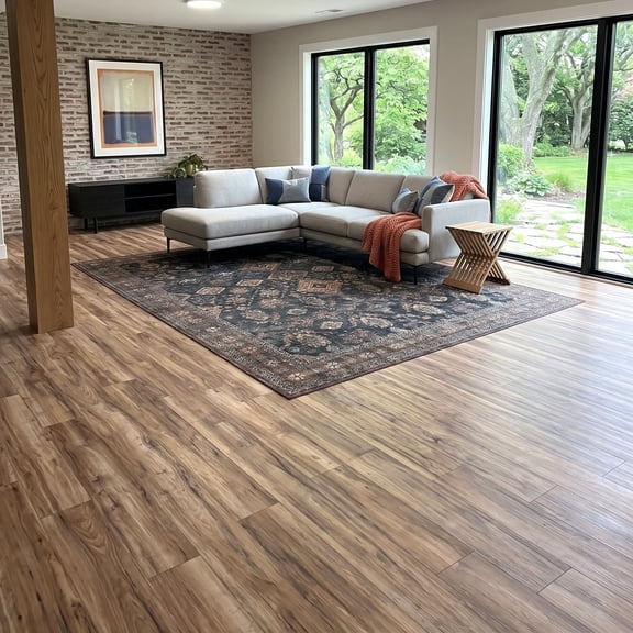 Select Surfaces Fitzgerald Waterproof AC5 Laminate Flooring 12 mm Thick 6.22 in. W x 47.60 in. L (14.39 sq. ft. / carton)