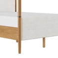 thumbnail image 4 of Charlotte Queen Canopy  Bed, Blonde, 4 of 10