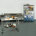 thumbnail image 12 of Member's Mark Work Table with 49" Stainless Steel Top, 12 of 16