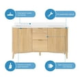 thumbnail image 12 of OVE Decors Gabi 60" W x 22" D Freestanding Bathroom Vanity with Sink, 12 of 15