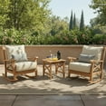 thumbnail image 3 of Cambridge Casual Catalina Teak Deep Seating Rocker, 3 of 11