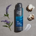 thumbnail image 2 of Dove Men+Care Dry Spray Antiperspirant Deodorant, Clean Comfort, 3.8 oz., 3 ct., 2 of 5
