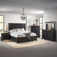thumbnail image 1 of Society Den Johnshaven King Storage 3PC Bedroom Set in Espresso & Brown, 1 of 11