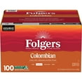 thumbnail image 1 of Folgers Medium Roast K-Cup Coffee Pods, 100% Colombian, 100 ct., 1 of 9
